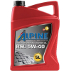 Моторное масло Alpine RSL 5W40 4л [0100148]
