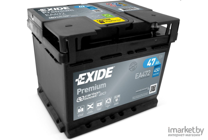Аккумулятор Exide Premium EA472 47 А/ч