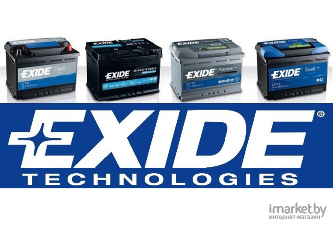 Аккумулятор Exide Hybrid AGM EK800 80 А/ч