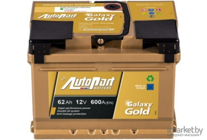 Аккумулятор AutoPart GD620 R+ 62 А/ч