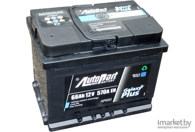 Аккумулятор AutoPart AP660 R+ 66 А/ч