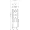 Лампочка Feron 7W 230V G9 4000K LB-433 светодиодная [25767]