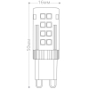 Лампочка Feron 5W 230V G9 2700K LB-432 [25769]