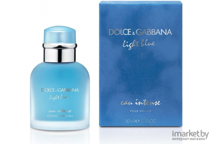 Парфюмерная вода Dolce&Gabbana Light Blue Eau Intense Pour Homme 50мл