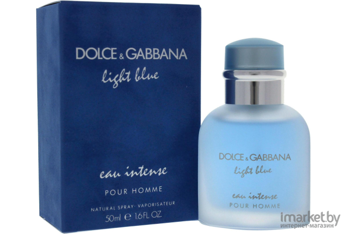 Парфюмерная вода Dolce&Gabbana Light Blue Eau Intense Pour Homme 50мл