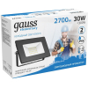 Прожектор Gauss LED 30W 2100Lm IP65 6500К Black [613100330]