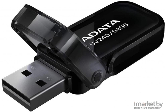 Usb flash A-Data 64GB UV240 черный [AUV240-64G-RBK]