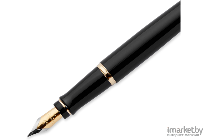 Ручка перьевая Waterman Expert 3 Laque GT F перо сталь коробка Black [S0951640]