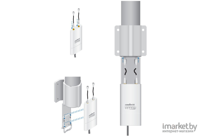 Антенна беспроводной связи Ubiquiti AMO-2G10