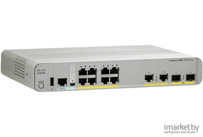 Коммутатор Cisco Catalyst 2960-CX [WS-C2960CX-8TC-L]