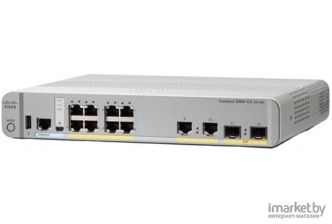 Коммутатор Cisco Catalyst 2960-CX [WS-C2960CX-8TC-L]