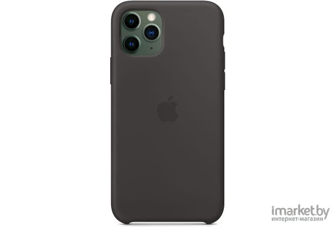 Чехол для телефона Apple iPhone 11 Pro Silicone Case Black [MWYN2ZM/A]