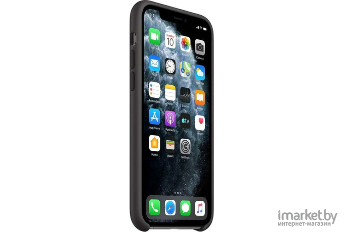 Чехол для телефона Apple iPhone 11 Pro Silicone Case Black [MWYN2ZM/A]