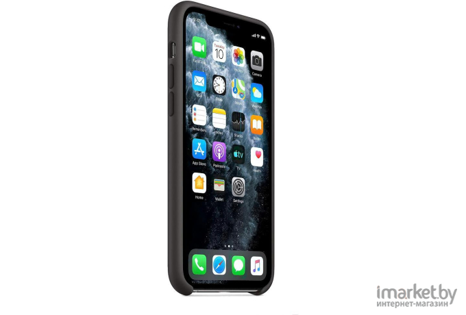 Чехол для телефона Apple iPhone 11 Pro Silicone Case Black [MWYN2ZM/A]