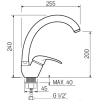 Смеситель РМС SL135BW-011F