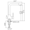 Смеситель Wisent W4355-3