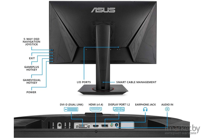 Монитор ASUS VG278QR