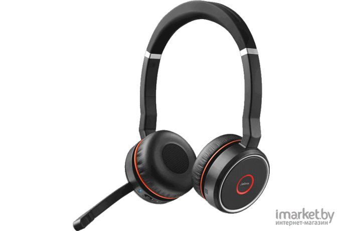 Наушники Jabra Evolve 75 Stereo MS черный [7599-832-199]