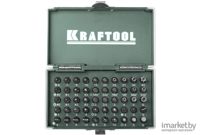 Набор бит Kraftool X-Drive 26065-H50