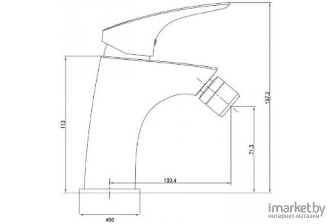 Смеситель Deante Cynia BCY 031M