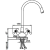 Смеситель Frud R44127-7