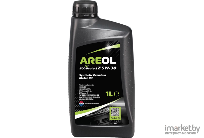 Моторное масло Areol Eco Protect Z 5W30 1л [5W30AR007]