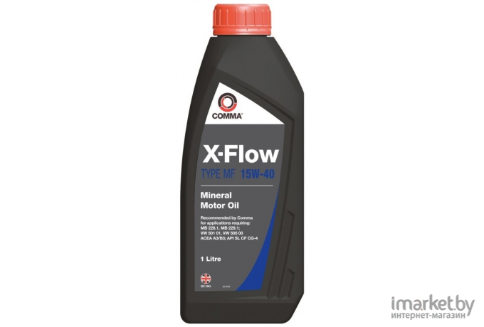 Моторное масло Comma X-Flow Type MF 15W40 1л [XFMF1L]