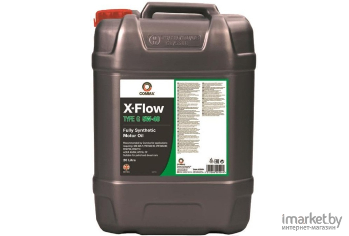 Моторное масло Comma X-Flow Type G 5W40 20л [XFG20L]