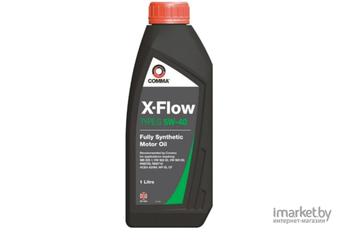 Моторное масло Comma X-Flow Type G 5W40 1л [XFG1L]