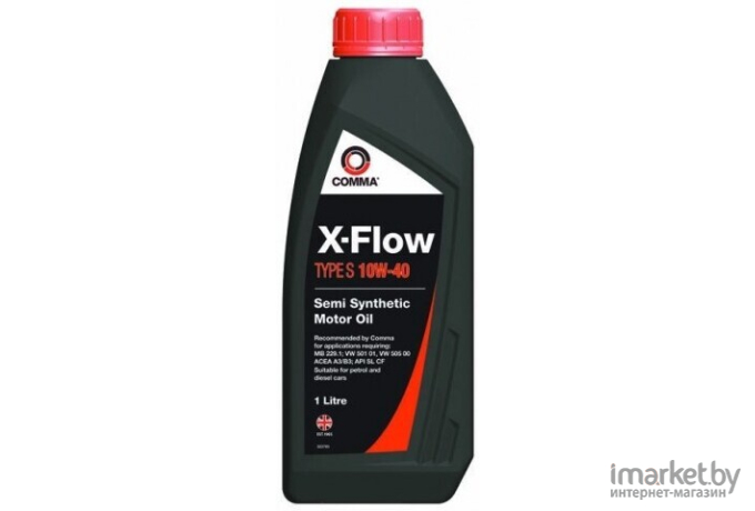 Моторное масло Comma X-Flow Type S 10W40 1л [XFS1L]