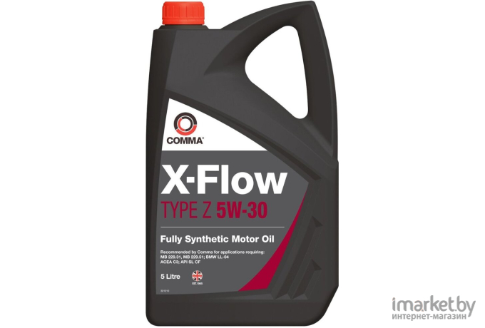 Моторное масло Comma X-Flow Type Z 5W30 5л [XFZ5L]