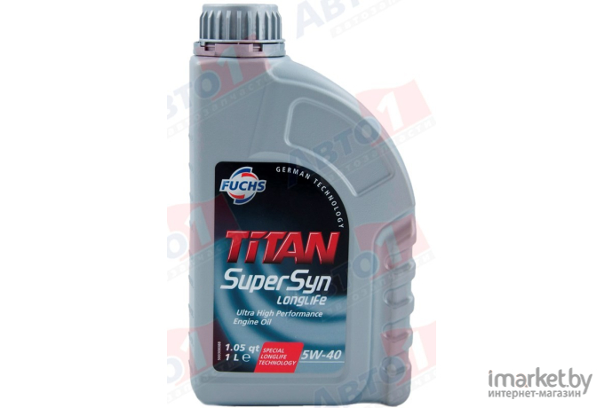 Моторное масло Fuchs Titan Supersyn Longlife 5W40 1л [601236631]