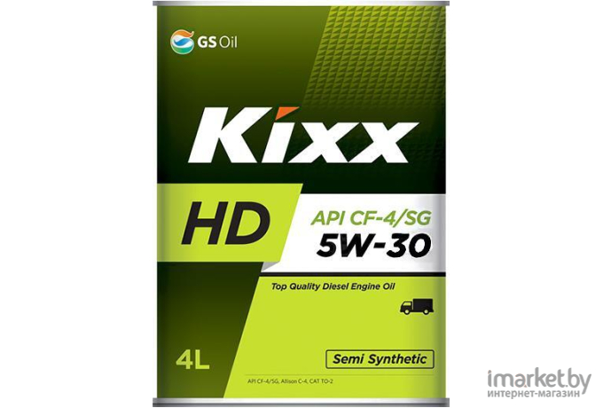 Моторное масло Kixx Semi Synthetic HD 5W30 4л [L525744E1]