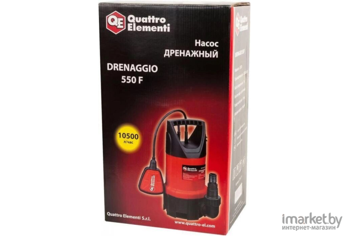 Дренажный насос Quattro Elementi Drenaggio 550 F [770-711]