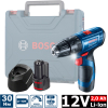 Дрель-шуруповерт Bosch GSB -120 кейс в комплекте [0.601.9G8.100]