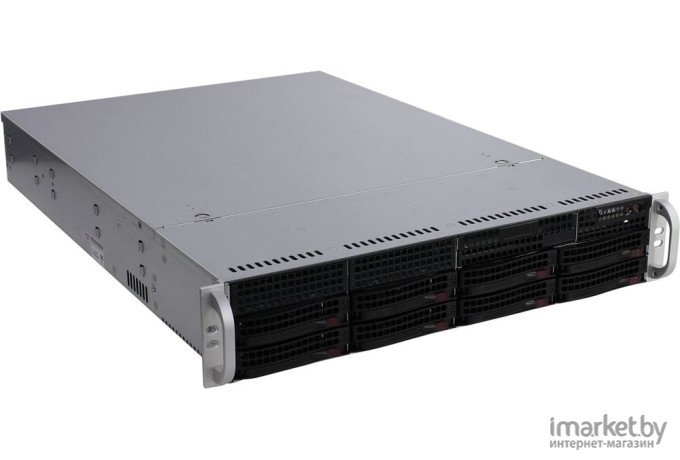 Корпус для компьютера Supermicro CSE-825TQC-R1K03LPB черный