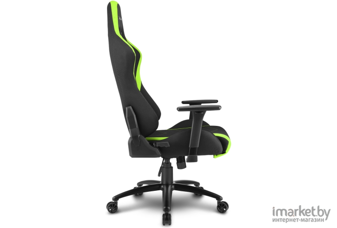 Игровое кресло Sharkoon Shark Skiller SGS2 черный/зеленый