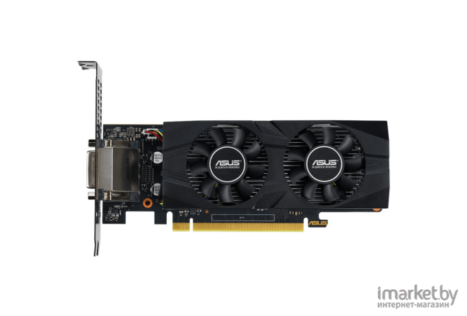 Видеокарта ASUS GeForce GTX 1650 4096Mb 128bit GDDR5 [GTX1650-O4G-LP-BRK]