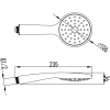 Душевая лейка Lemark LM8094C