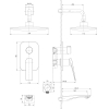 Душевая система Lemark Allegro LM5922CW