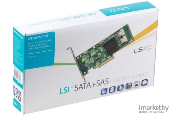 Сетевой контроллер LSI 9211-8I SGL [LSI00194]