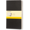 Блокнот Moleskine Cahier Journal Large 80 стр. клетка 3 шт черный [QP317]