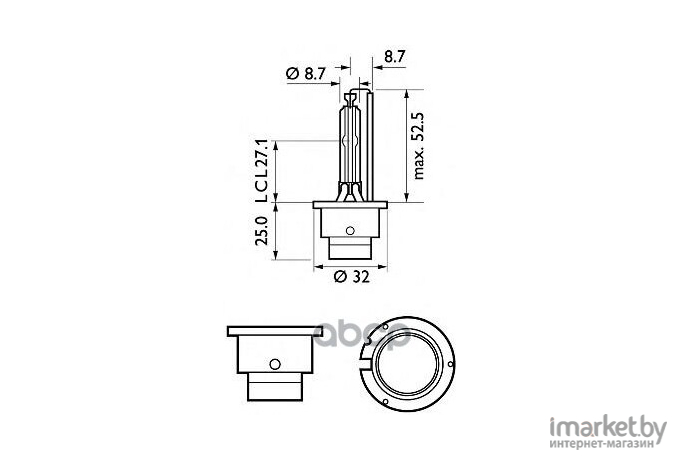 Автомобильная лампа Philips 85122VIC1 [36477433]