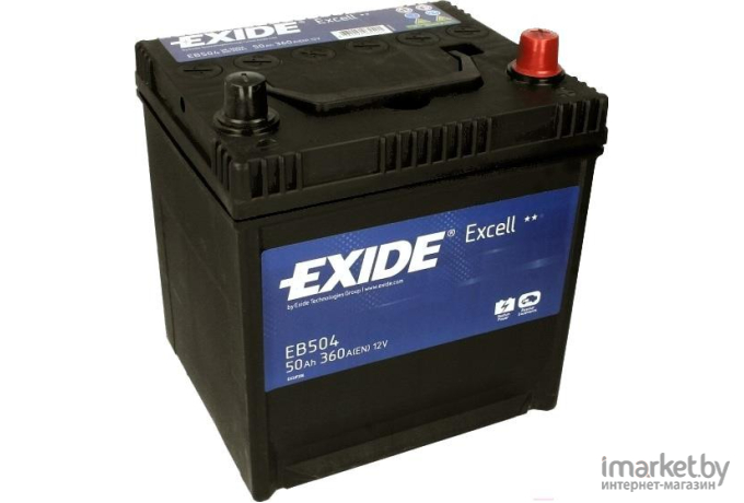 Аккумулятор Exide Excell 50 JR EB504 50 А/ч