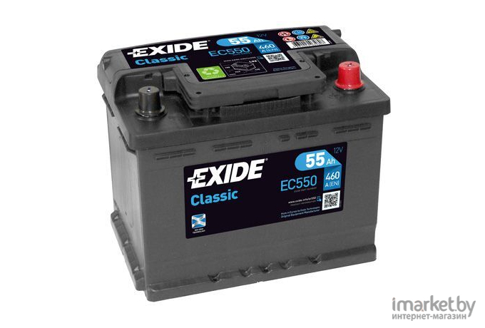 Аккумулятор Exide Classic EC550 55 А/ч