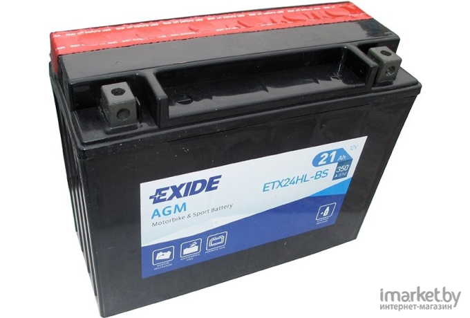Аккумулятор Exide ETX24HL-BS 21 А/ч