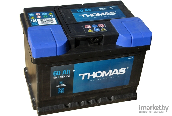 Аккумулятор Thomas R+ 60 А/ч
