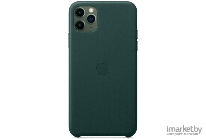 Чехол для телефона Apple iPhone 11 Pro Max Leather Case Forest Green [MX0C2ZM/A]