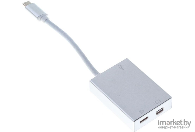  Buro BHP USB Type-C (m) USB Type-C (f) miniDisplayPort (f) 0.1 м серебристый