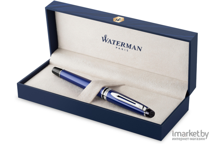 Ручка перьевая Waterman Expert 3 GT F перо сталь коробка Stainless Steel [S0951940]